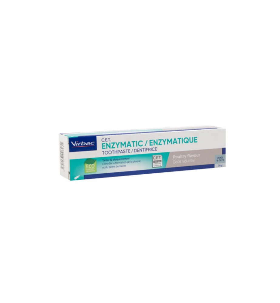 Virbac C.E.T. Tandpasta Met Gevogeltesmaak - 70 Gram 4 Virbac C.E.T. Tandpasta Met Gevogeltesmaak - 70 Gram - Afbeelding 2