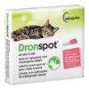 Vetoquinol Dronspot Middelgrote Kat 60 Mg / 15 Mg - 2.5 Kg T/m 5 Kg - 2 Pipetten -Dierenwinkel dronspot middelgrote kat 60 mg 15 mg 25 kg tm 5 kg 2 pipetten