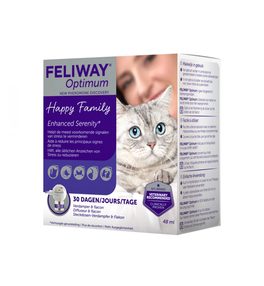 Feliway Optimum Verdamper Startset 4 Feliway Optimum Verdamper Startset - Afbeelding 2