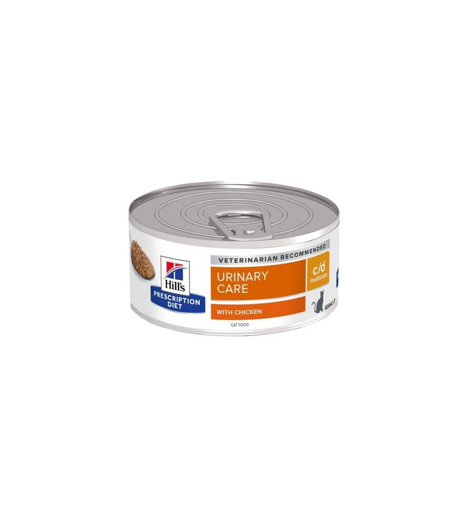 Hill's PD C/D Urinary Care Blik Met Kip - 24 X 156 Gram 3 Hill's PD C/D Urinary Care Blik Met Kip - 24 X 156 Gram