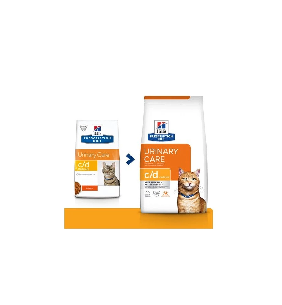 Hill's Prescription Diet C/D Multicare Urinary Care Met Kip 4 Hill's Prescription Diet C/D Multicare Urinary Care Met Kip - Afbeelding 2