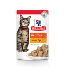 Hill's Science Plan Adult Maaltijdzakjes Met Kip - 12 X 85 Gram