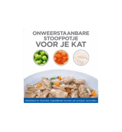Hill's Science Plan Healthy Cuisine Volwassen Kat Stoofpotje Kip & Zalm - 4 X 12 X 80 Gram 7 Hill's Science Plan Healthy Cuisine Volwassen Kat Stoofpotje Kip & Zalm - 4 X 12 X 80 Gram -Dierenwinkel hill s science plan healthy cuisine volwassen kat stoofpotje kip zalm 4 x 12 x 80 gram 2