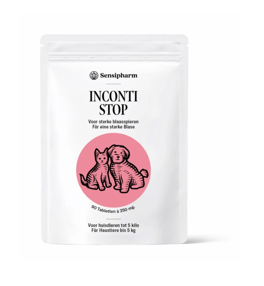 Sensipharm Inconti Stop 250 Mg (Kleine Huisdieren) - 90 Tabletten 3 Sensipharm Inconti Stop 250 Mg (Kleine Huisdieren) - 90 Tabletten