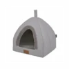Petlando Cat Cave Bastia Grijs (Stone) 2 Petlando Cat Cave Bastia Grijs (Stone) -Dierenwinkel petlando cat cave bastia grijs