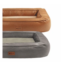 Petlando Orthopedische Ligmand Lissabon - Grijs (Stone) 7 Petlando Orthopedische Ligmand Lissabon - Grijs (Stone) -Dierenwinkel petlando orthopedische ligmand lissabon grijs stone 2