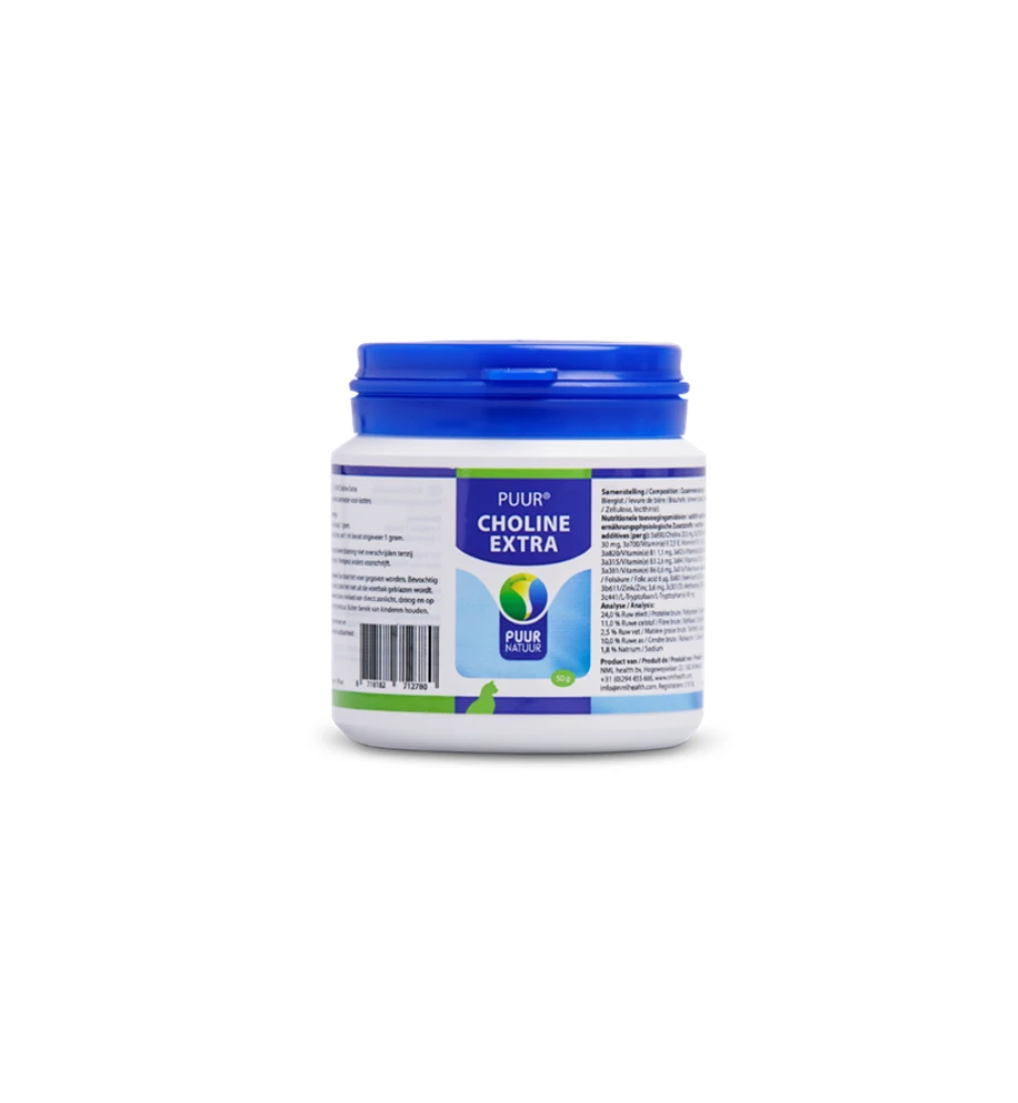 PUUR Choline Extra - 50 Gram 3 PUUR Choline Extra - 50 Gram