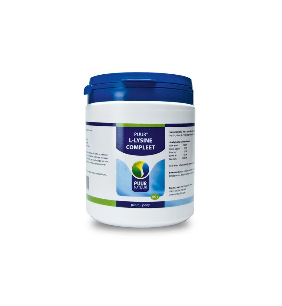 PUUR L-Lysine - 500 Gram 3 PUUR L-Lysine - 500 Gram