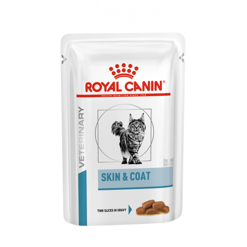 Royal Canin Skin & Coat Portie - 12 X 85 Gram 3 Royal Canin Skin & Coat Portie - 12 X 85 Gram