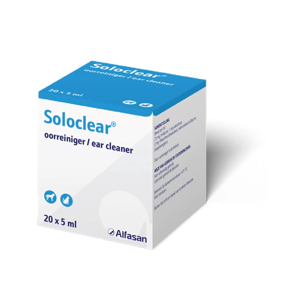 Soloclear Oorreiniger - 20 X 5 Ml 3 Soloclear Oorreiniger - 20 X 5 Ml