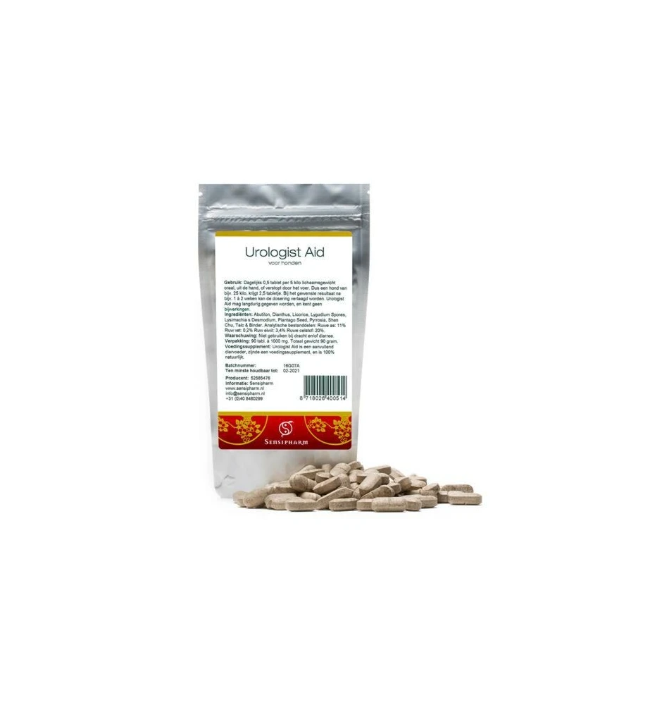 Sensipharm Urologist Aid 250 Mg - 90 Tabletten 5 Sensipharm Urologist Aid 250 Mg - 90 Tabletten - Afbeelding 3